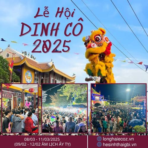 Hệ Sinh Thái Long Hải Ecoz Đồng Hành Quảng Bá Lễ Hội Dinh Cô 2025